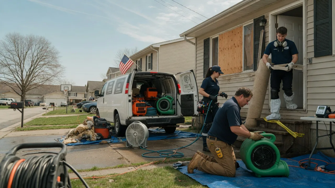 Water Damage Restoration in Verona, ND near me